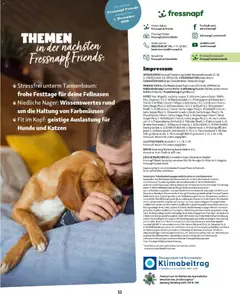 Fressnapf Friends 09,10 /26 ab 01.09.2026 gültig | Seite: 51 | Produkte: Uhr, Magazin