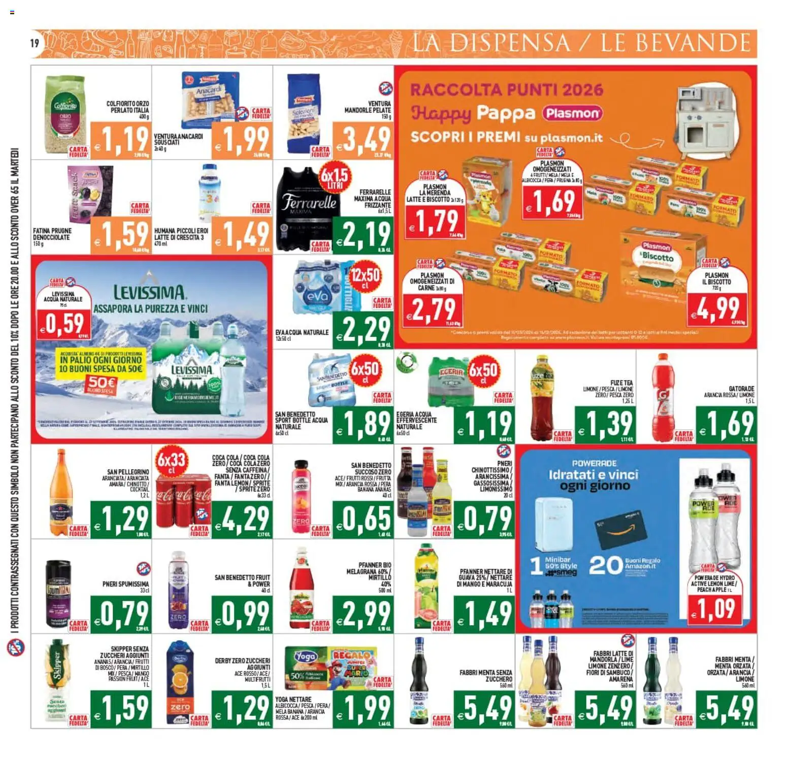 Volantino PIM Supermercati del 22/07/2026 | Pagina: 19 | Prodotti: Frutta, Limone, Pera, Ferrarelle