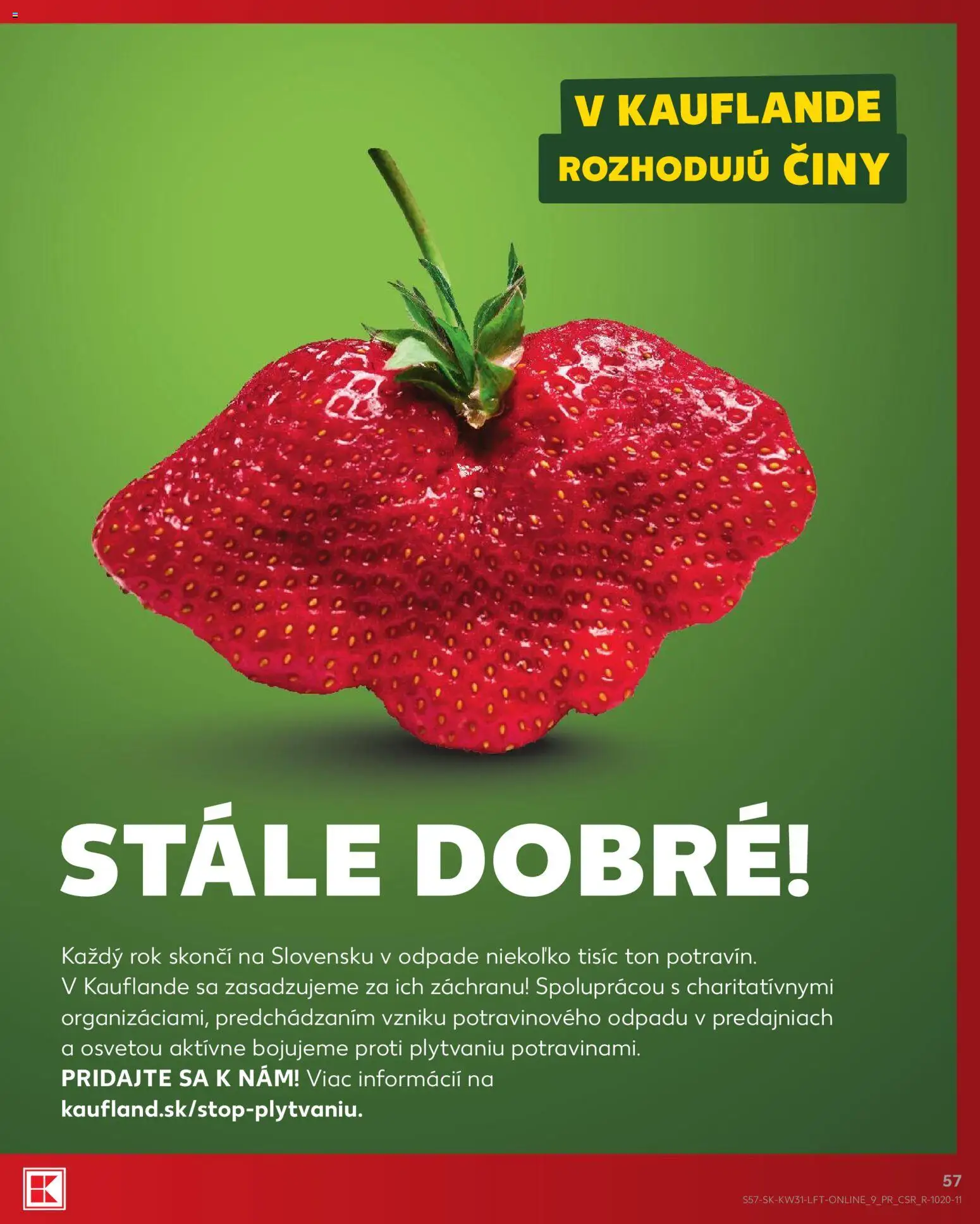 Nové Kaufland akcie – leták je platný od 30.07.2026 | Strana: 57