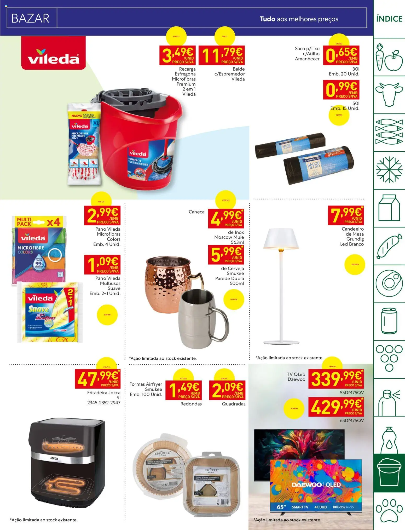 Recheio folheto Madeira │ válido de 28/07/2026 | Página: 39 | Produtos: Candeeiro, Audio, Mesa, Cerveja