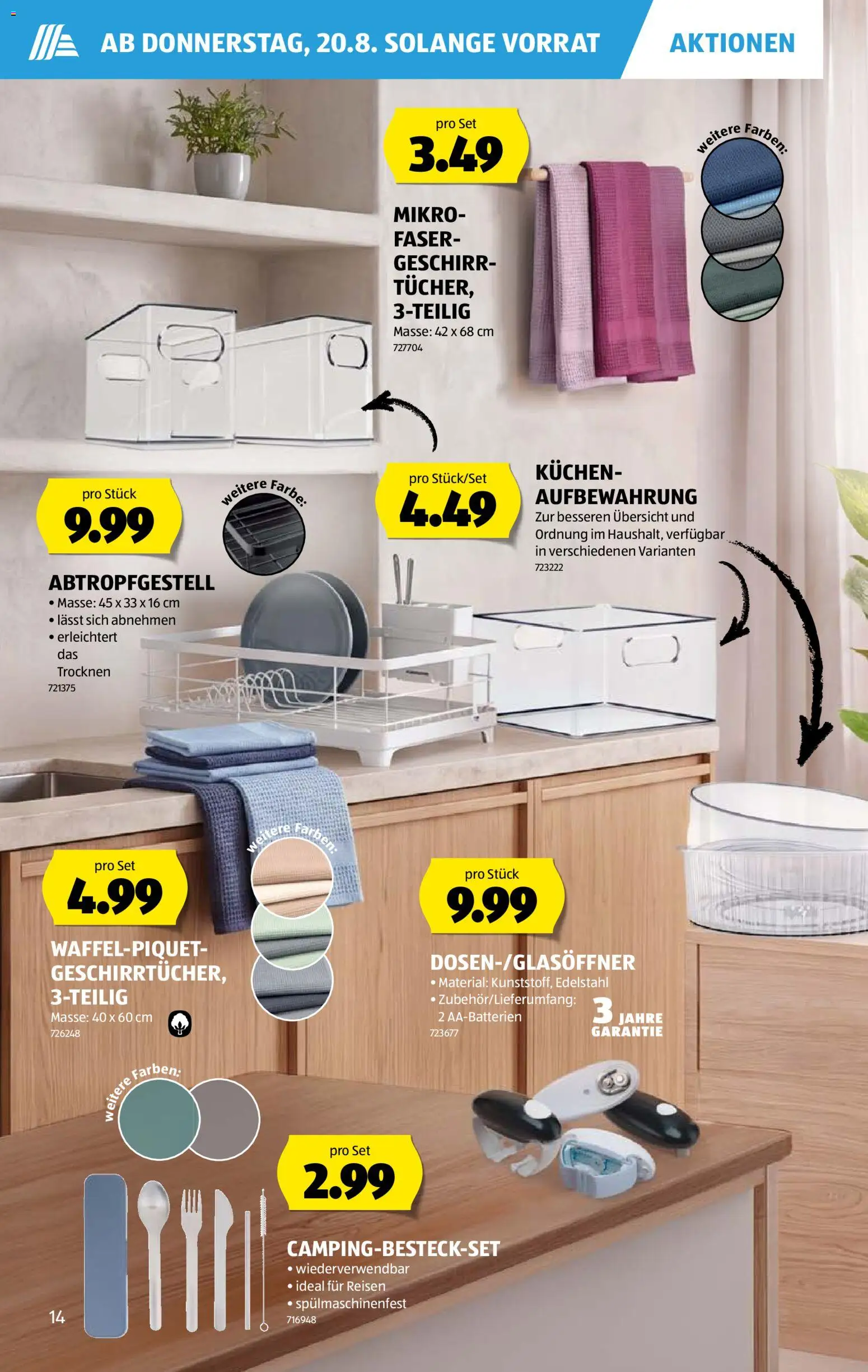 Aldi aktionen – gültig ab 20.08.2026 | Seite: 14