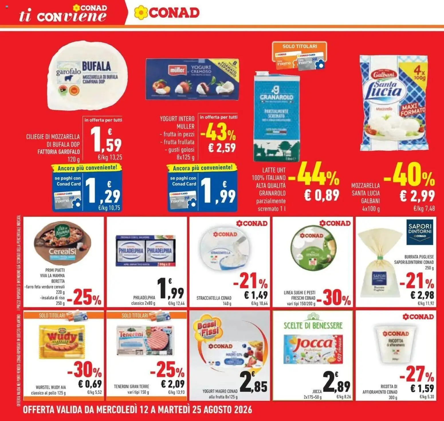 Volantino Conad dal 12/08/2026 > Anteprima | Pagina: 20