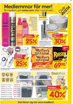 Rusta erbjudanden - Förhandsvisning av reklamblad från butik Rusta aktuell från 03/08/2026 | Sida: 15