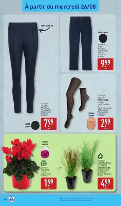 Aldi - Prévisualisation de UP 2 FASHION®, LEGGING, 70% viscose,, 26% polyamide,, 4% élasthanne., Du S au XL. valide à partir de 25/08/2026 | Page: 38