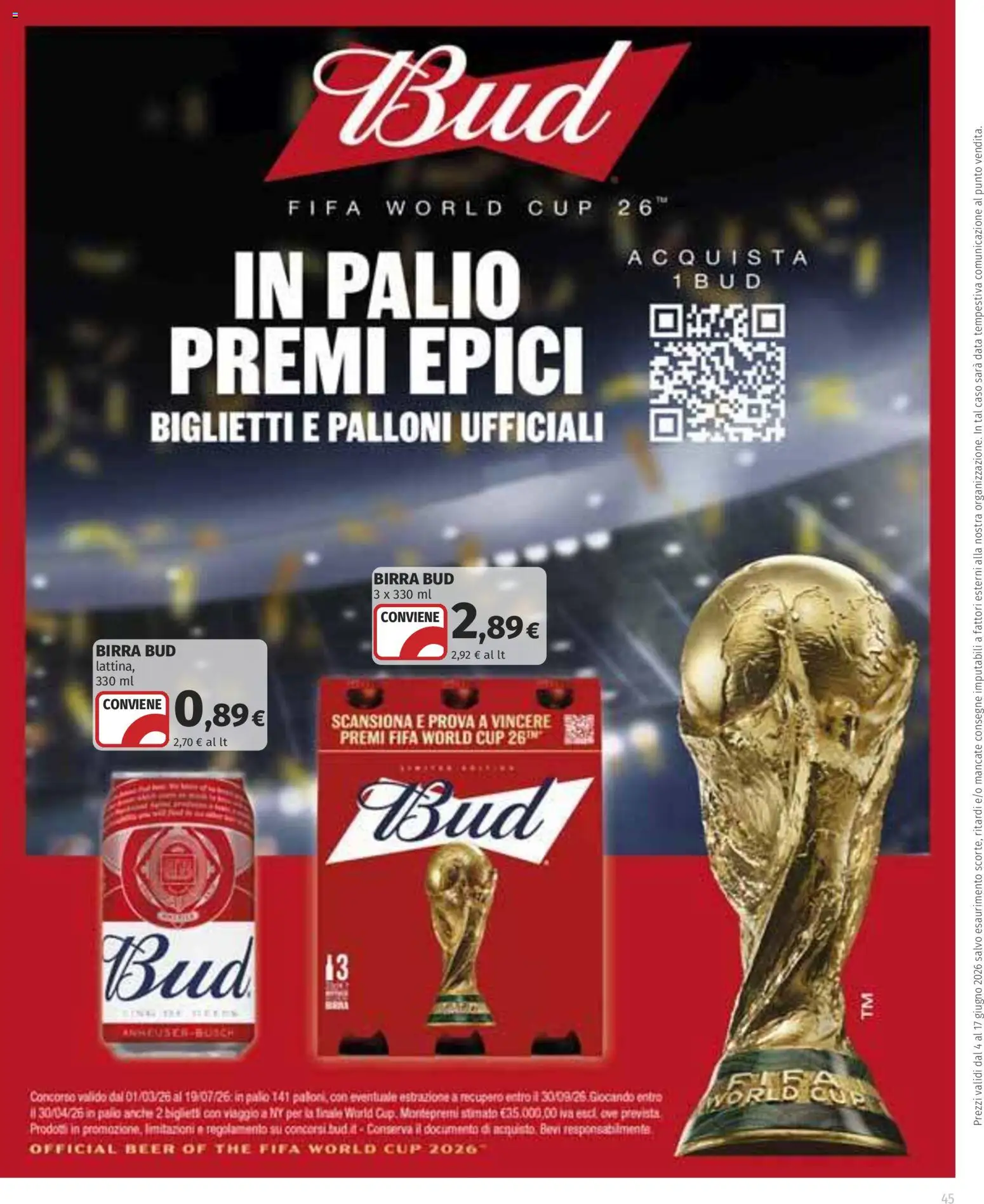 Volantino Ipercoop del 04.06.2026 | Pagina: 46 | Prodotti: Birra, Data, The
