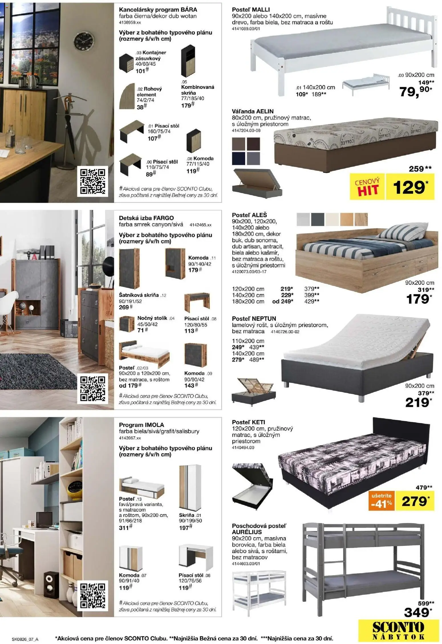 Nové Sconto nábytok akcie – leták je platný od 17.06.2026 | Strana: 7