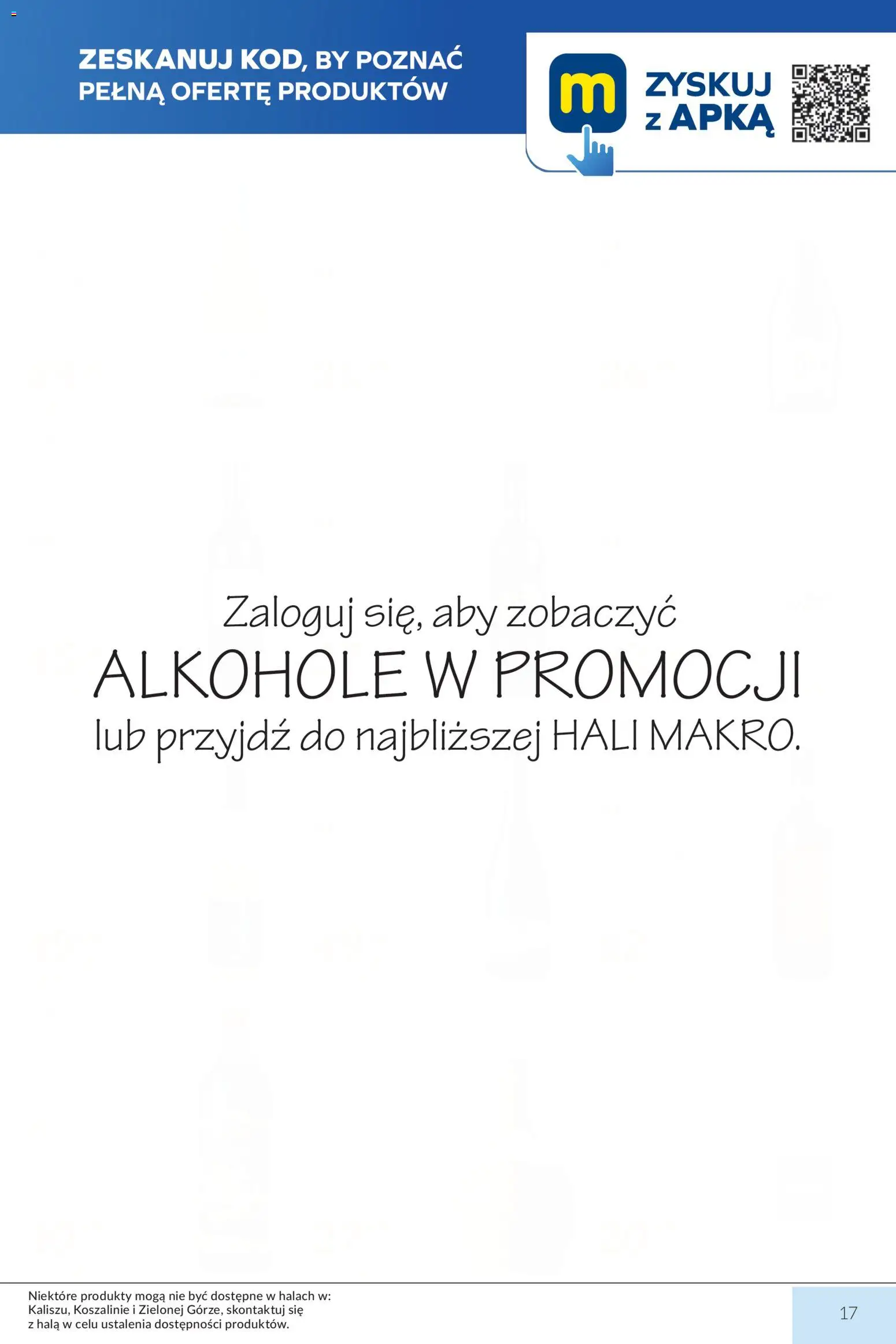 Makro gazetka od 15.09.2026 | Strona: 17 | Produkty: Alkohole