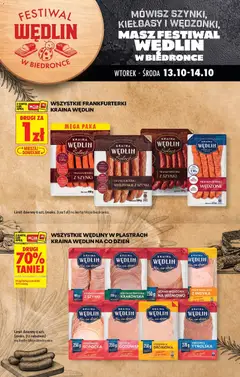 Pogląd oferty "Biedronka gazetka - Festiwal wędlin" - ważna od 13.10.2026