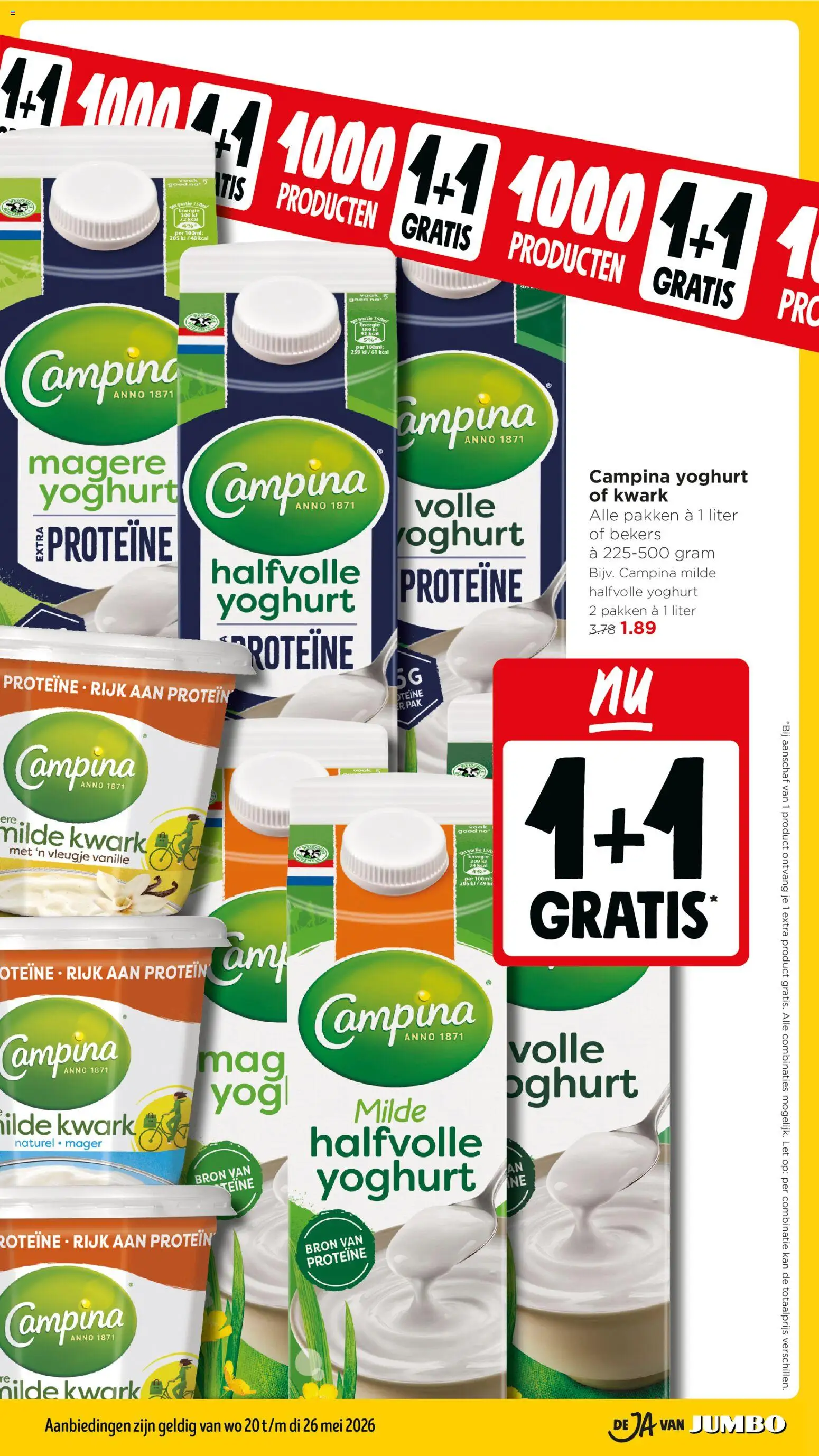 {H1} | Pagina: 2 | Producten: Yoghurt, Kan, Kwark, Pavilon