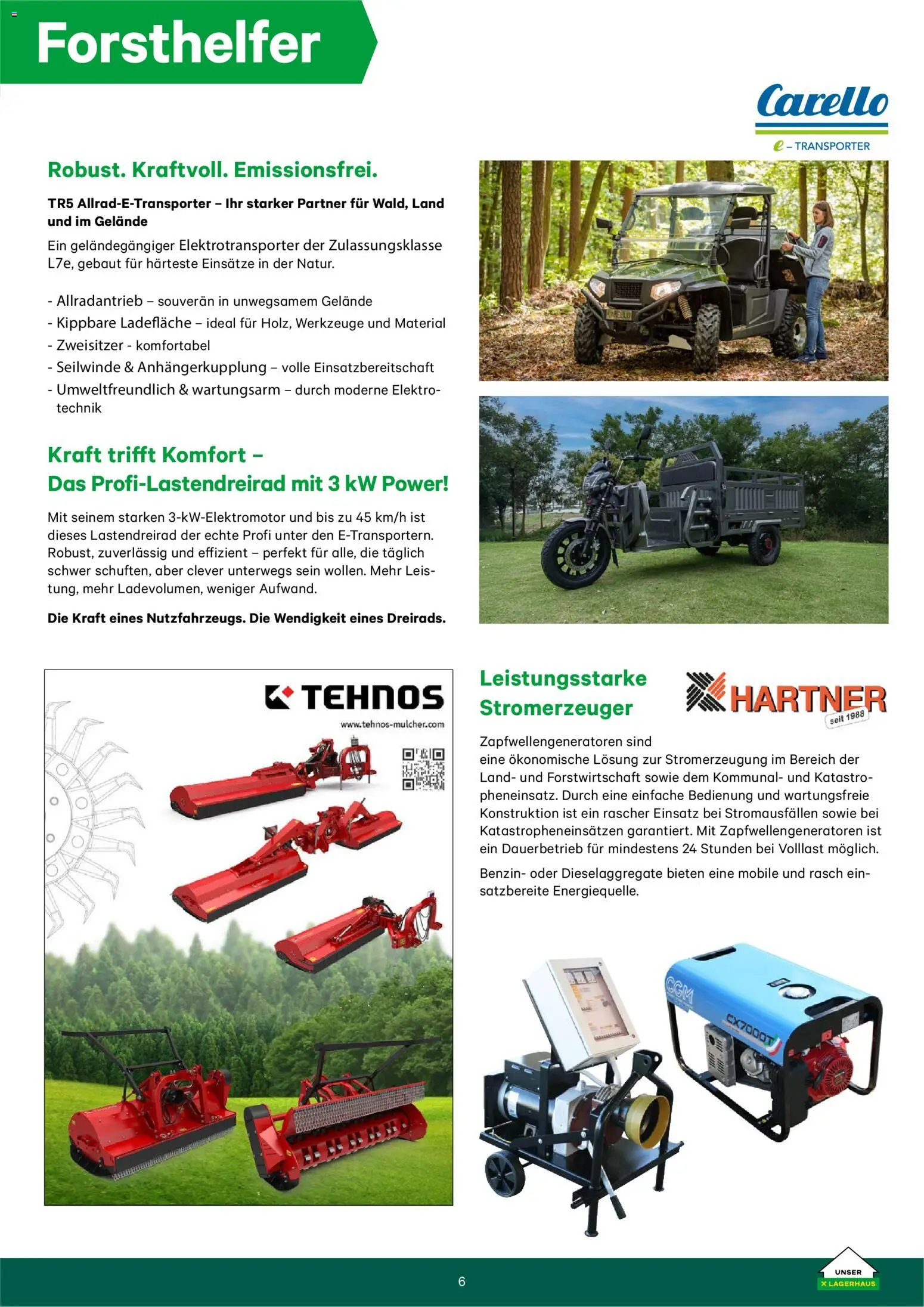 Lagerhaus Forstkatalog gültig ab 01.01.2025 | Seite: 6