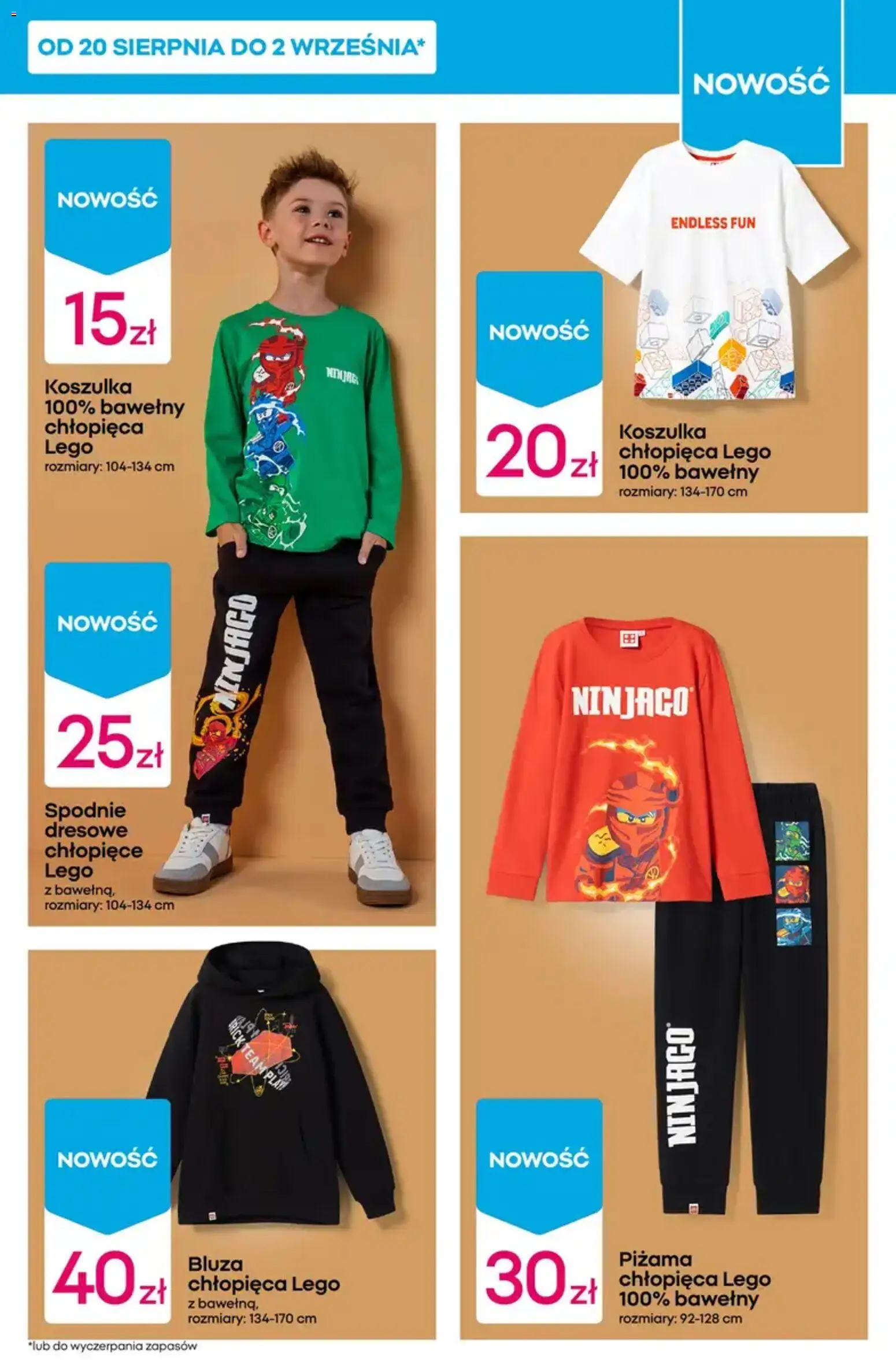 Pepco gazetka od 20.08.2026 | Strona: 11 | Produkty: Spodnie, Piżama, Lego