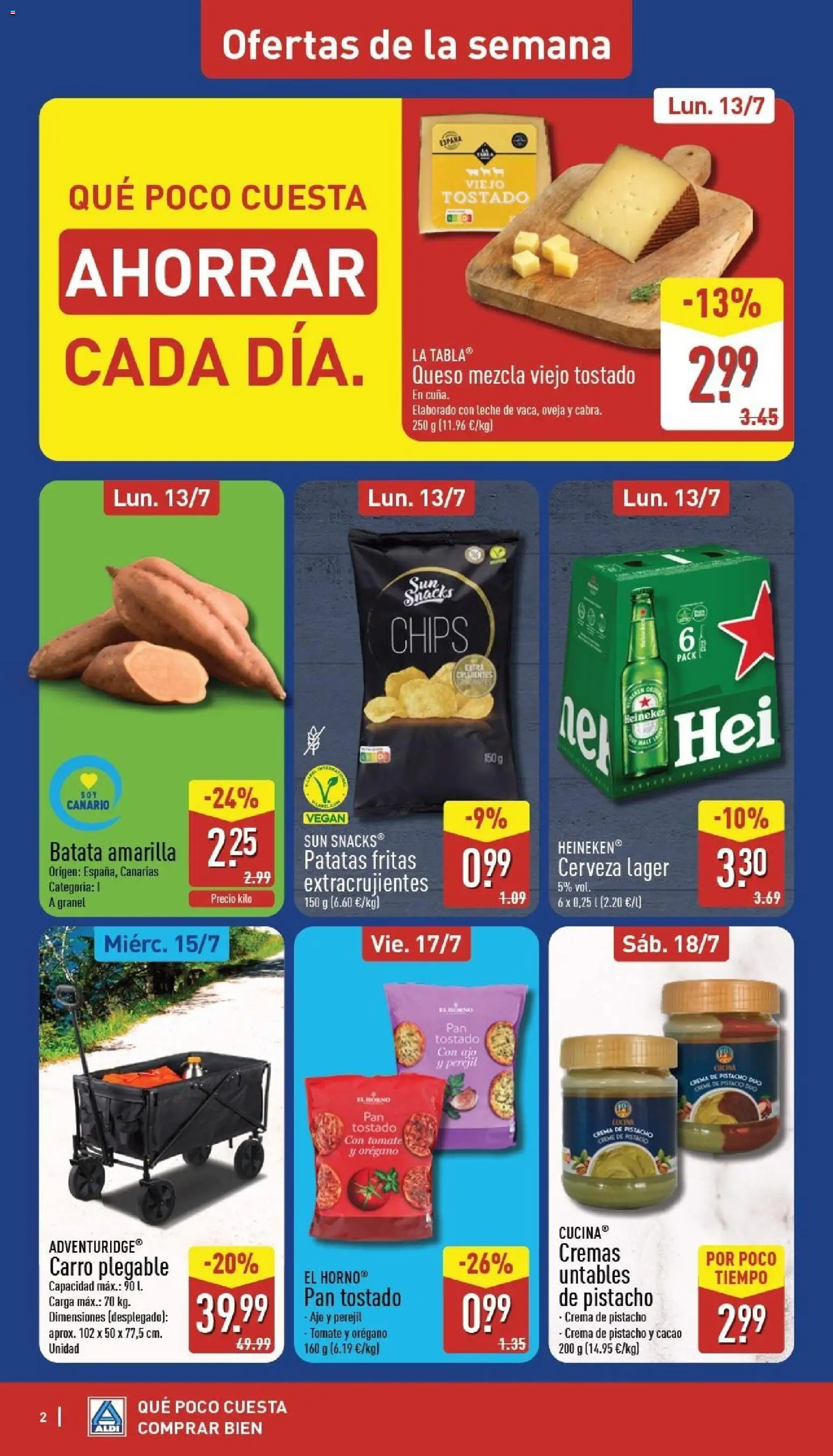 Aldi folleto Canarias │ válido desde el 13/07/2026 | Página: 2