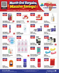 Africa Cash & Carry specials catalogue – valid from 27/08/2026 | Page: 81 | Products: Powder, Brush, Stock, Soap