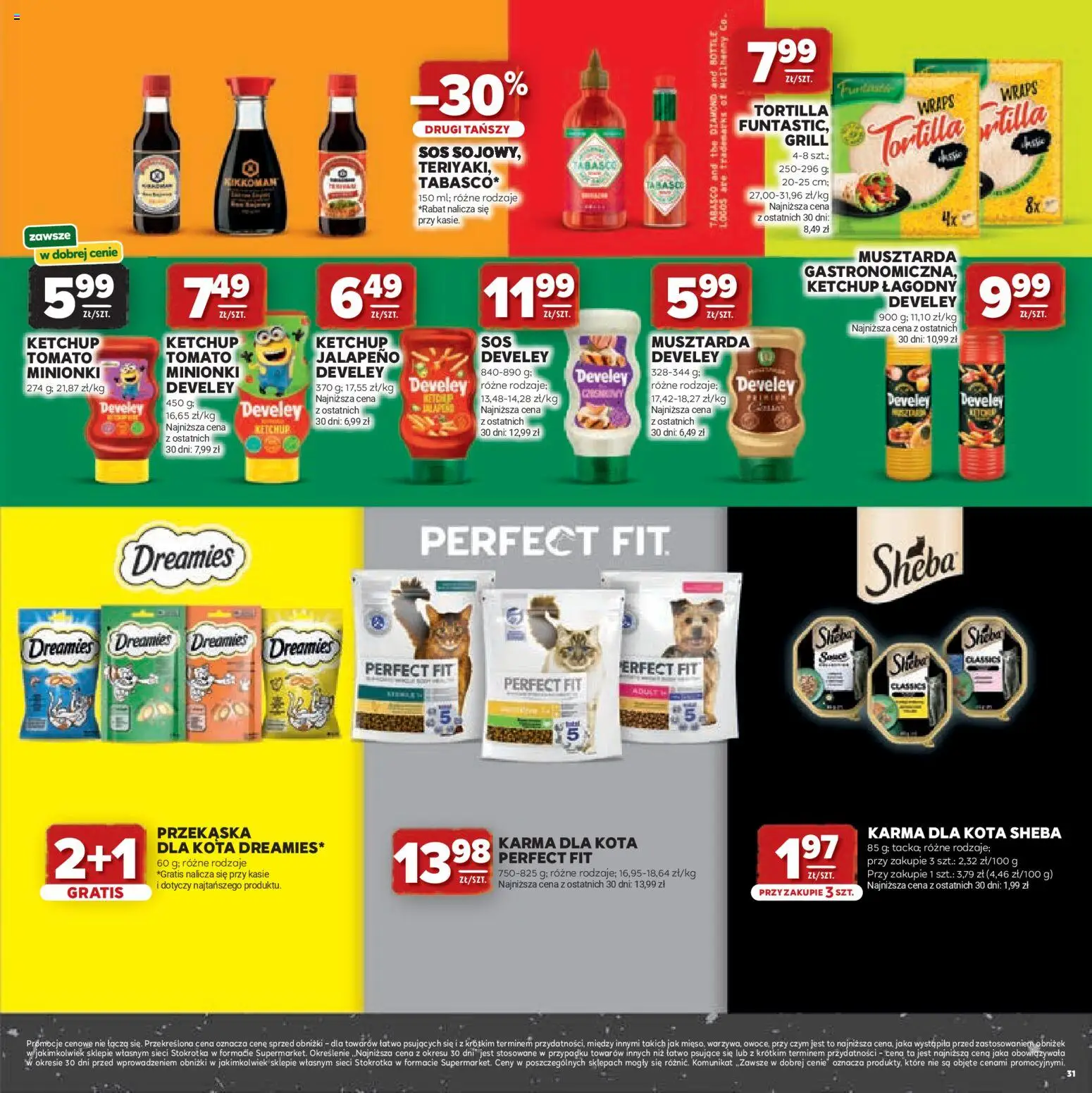 Stokrotka gazetka - Grill od 23.04.2026 | Strona: 31 | Produkty: Stokrotka, Grill, Tortilla, Musztarda