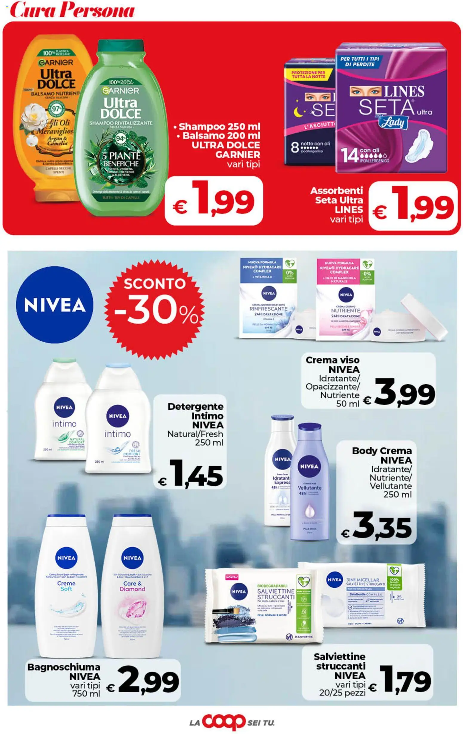 Volantino COOP del 01/09/2026 | Pagina: 39 | Prodotti: Crema, Bagnoschiuma, Detergente, Silicone