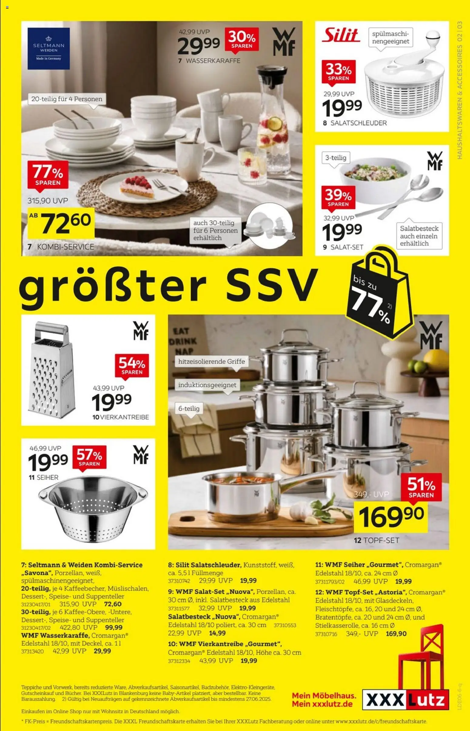 XXXLutz Deutschlands größter SSV – gültig ab 06.06.2026 | Seite: 3