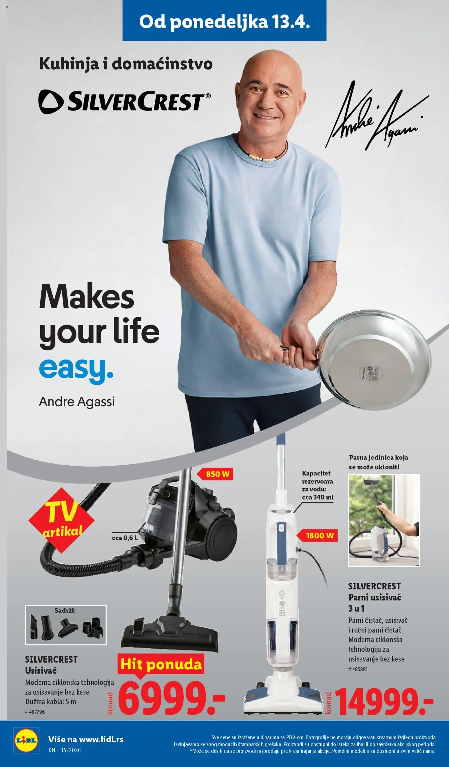 Lidl katalog - važi od 09.04.2026 | Strana: 94 | Proizvode: Usisivač, Silvercrest, Kuhinja, Parni čistač