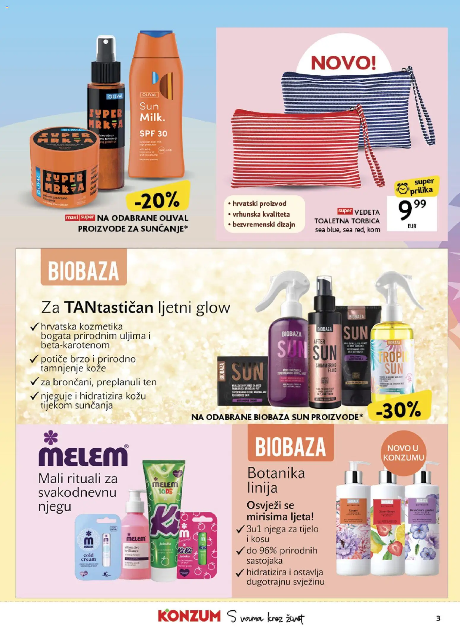 Konzum HR akciós ujság - amely érvényes a következő dátumtól: 11.05.2026 | Oldal: 3