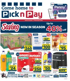 Pick n Pay specials catalogue – valid from 26/10/2026