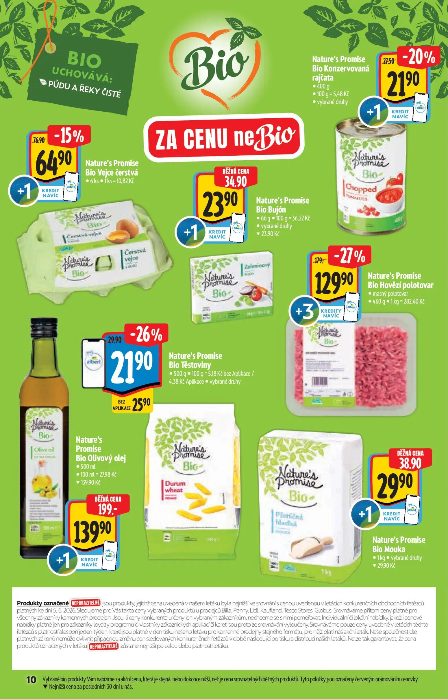 Albert katalog - Hypermarket od 17.06.2026 | Strana: 10 | Produkty: Olivový olej, Hovězí, Olej, Bujón