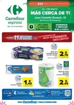 Vista previa Carrefour Express folleto válido desde el 01.05.2026