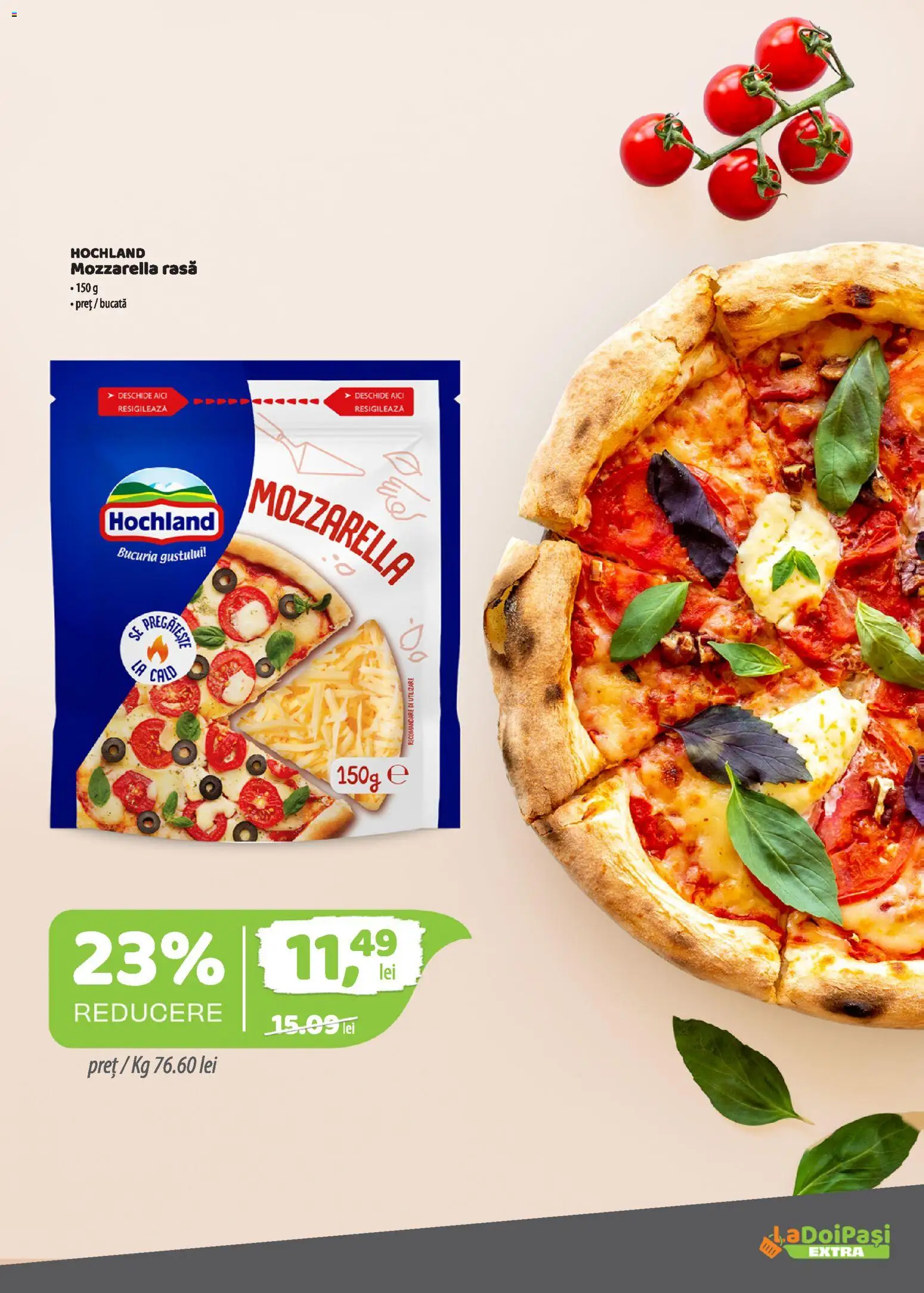 Noul catalog LaDoiPași – valabil de la 16.08.2026 | Pagină: 3 | Produse: Mozzarella, Hochland