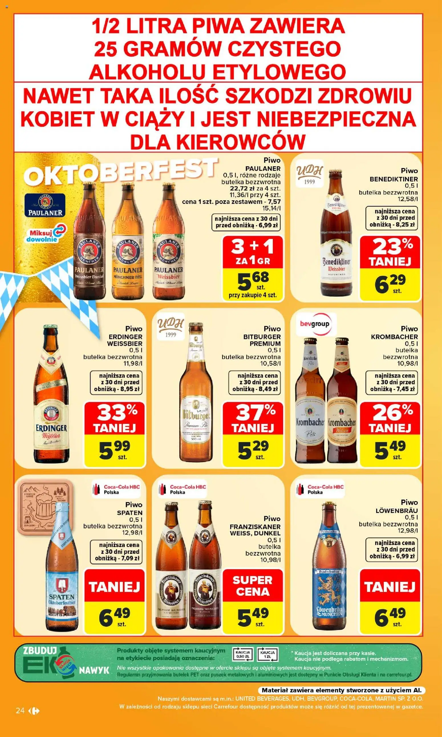 Carrefour gazetka od 14.09.2026 | Strona: 26 | Produkty: Piwo