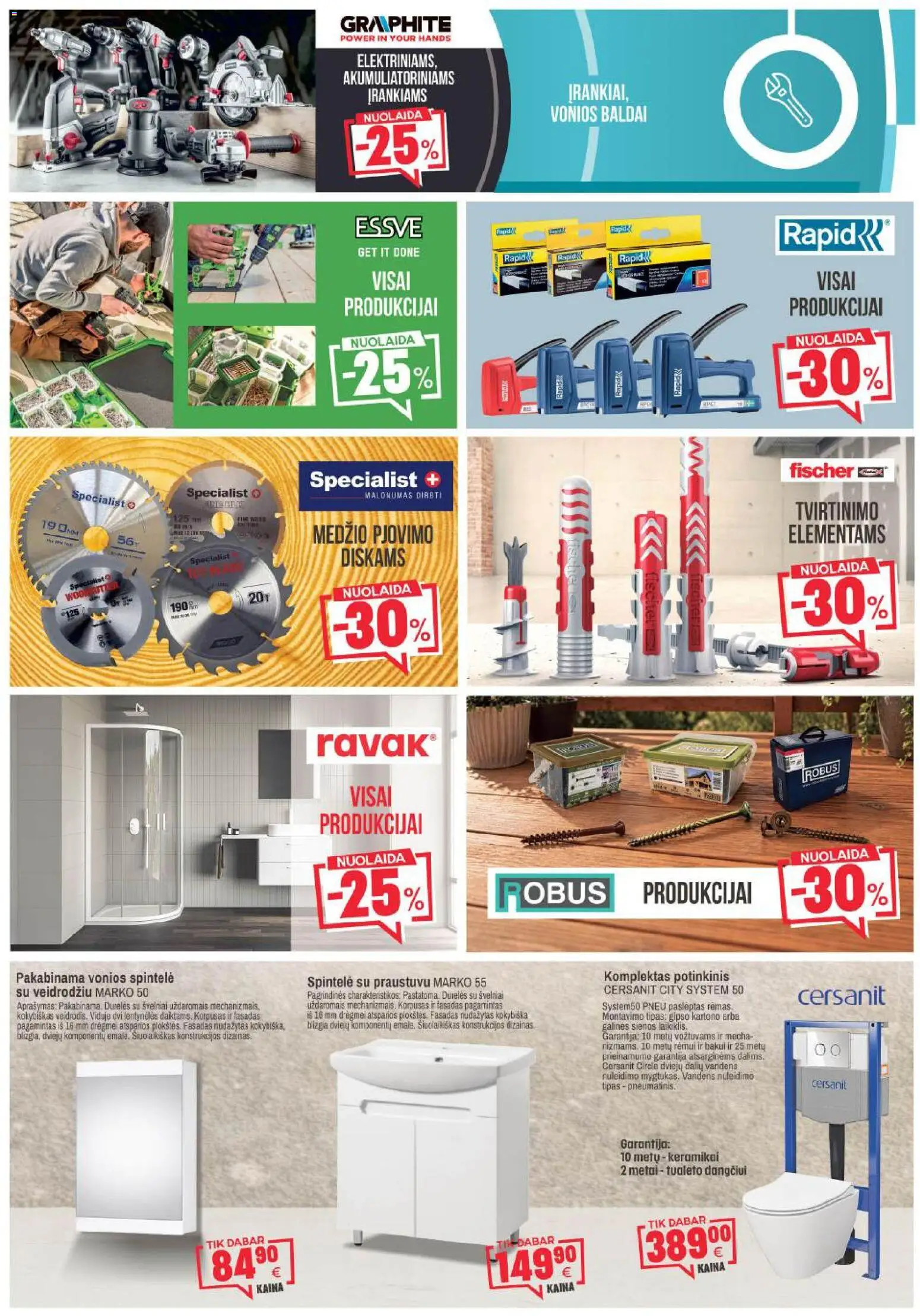 BIKUVA akcijos nuo 05.05.2026 | Puslapis: 5 | Prekių: Spintelė