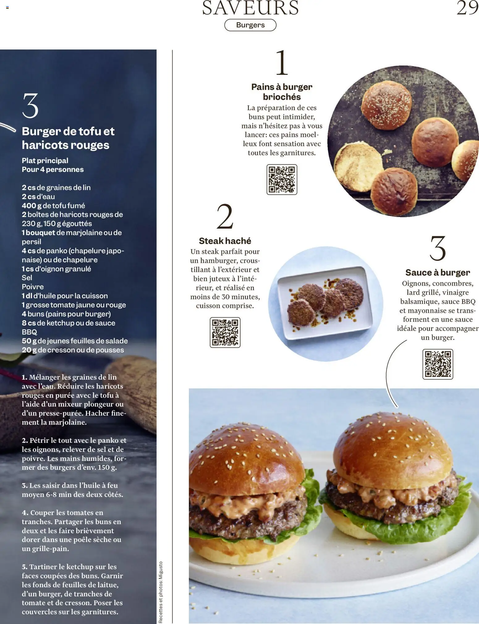 Migros aktionen Magazine FR – gültig ab 17.06.2026 | Seite: 29 | Produkte: Burger, Rouge, Ketchup, Mayonnaise