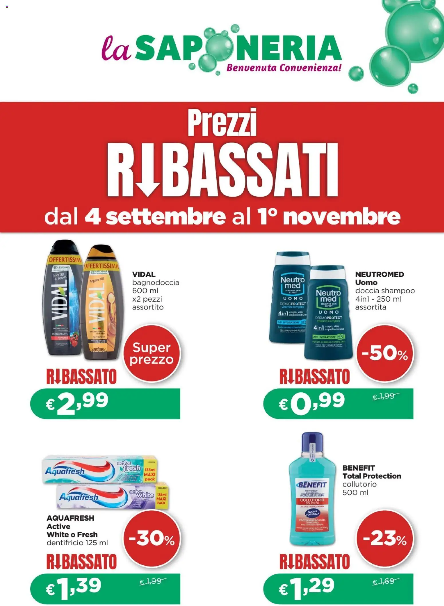 La Saponeria Venerdì 4 Settembre Migliori Offerte