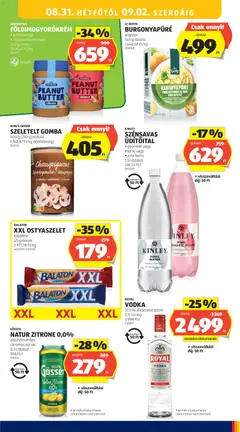 XXL OSTYASZELET, többféle, 45 g/darab, 3 977,78 Ft/kg - amely érvényes a következő dátumtól: 2026.08.27. | Oldal: 37