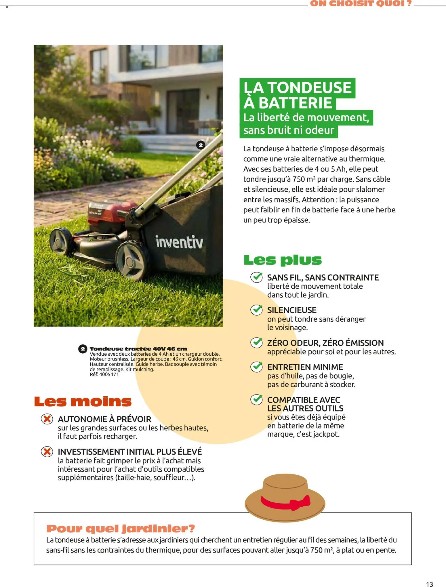 {H1} | Page: 13 | Produits: Câble, Tondeuse, Outils, Souffleur