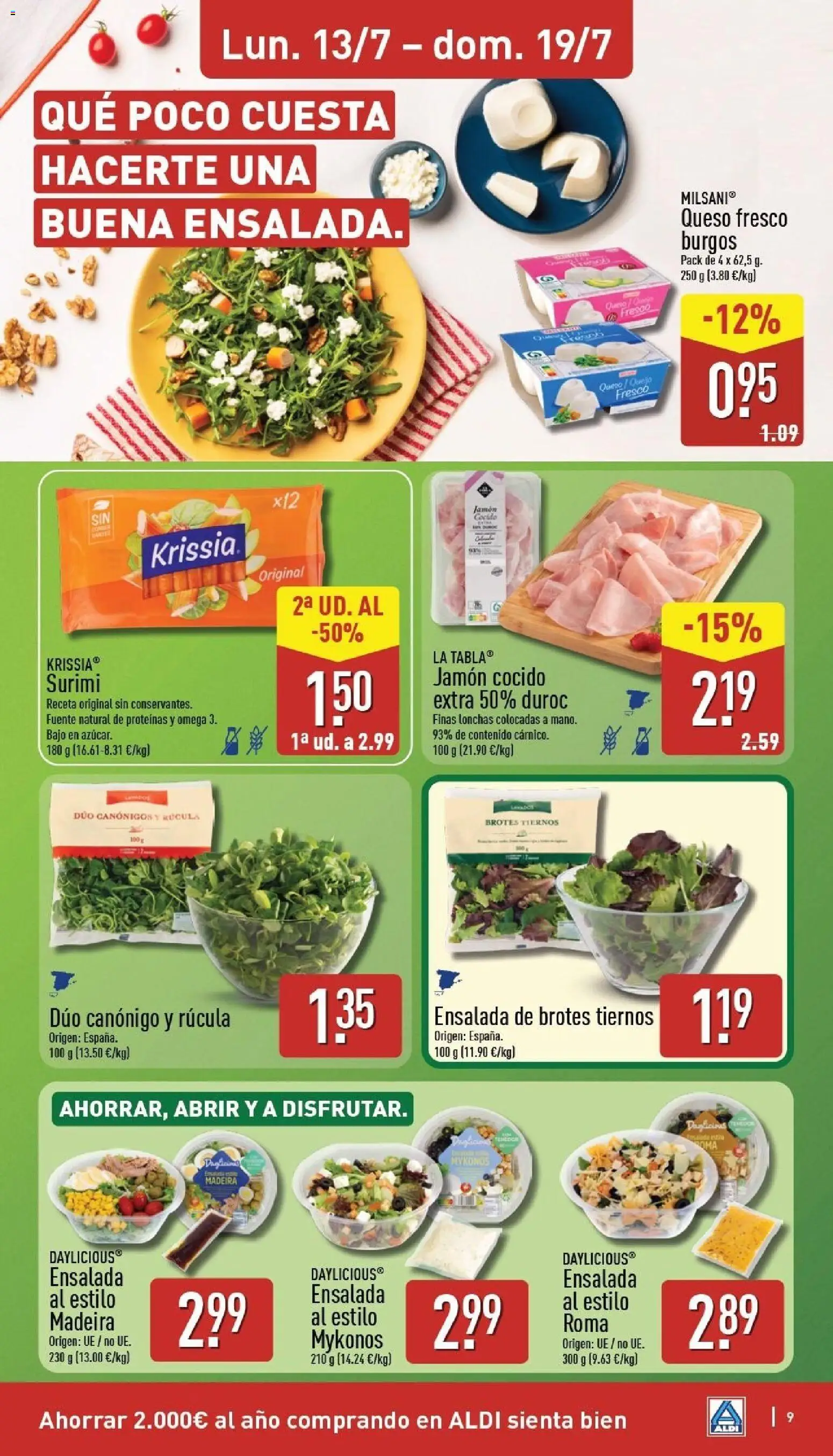 Aldi folleto Baleares │ válido desde el 13/07/2026 | Página: 9