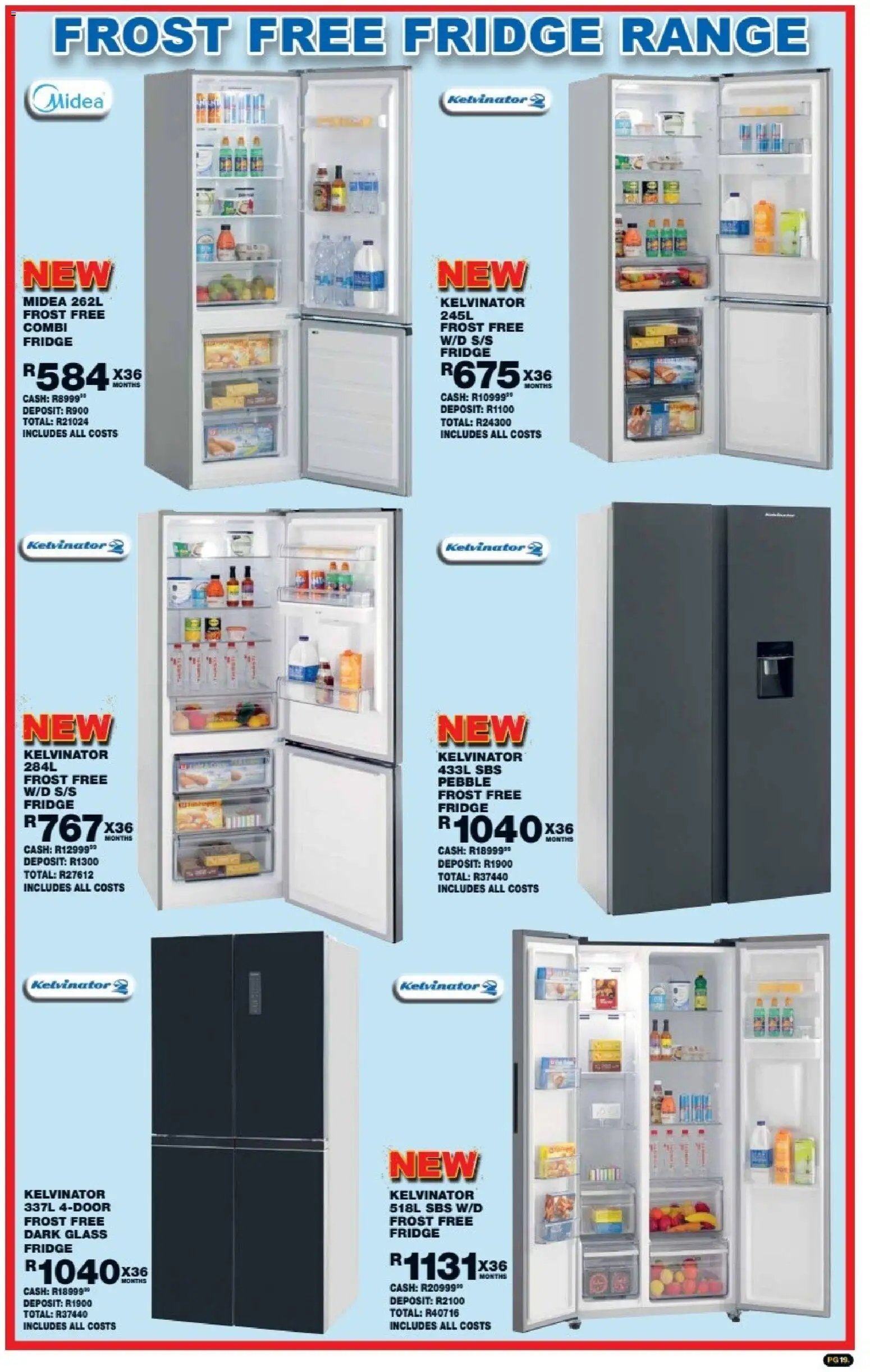 New Lewis Stores catalogue – valid from 05/10/2026 | Page: 19 | Products: Fridge