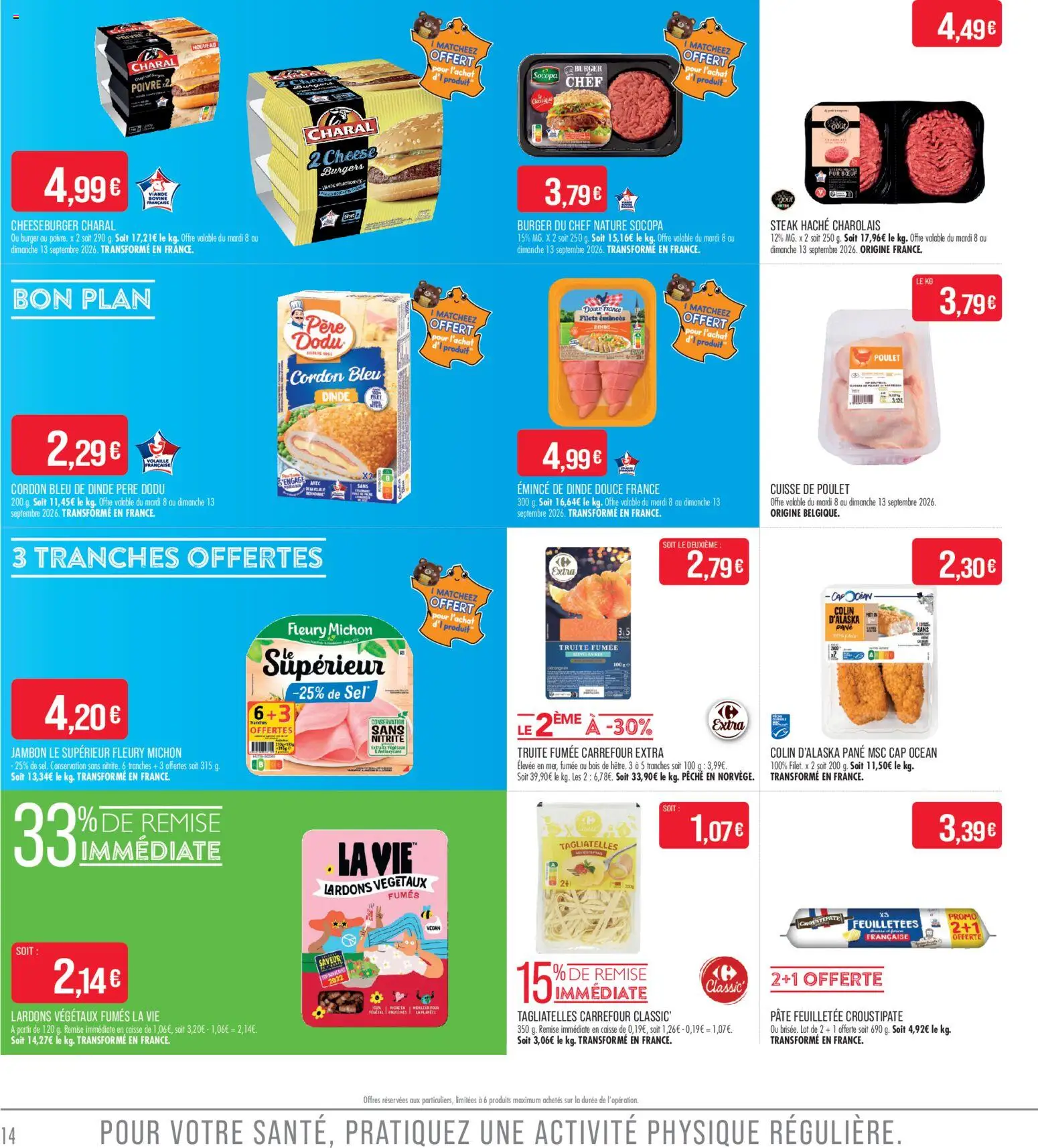 {H1} | Page: 14 | Produits: Four, Poulet, Pâte feuilletée, Sel