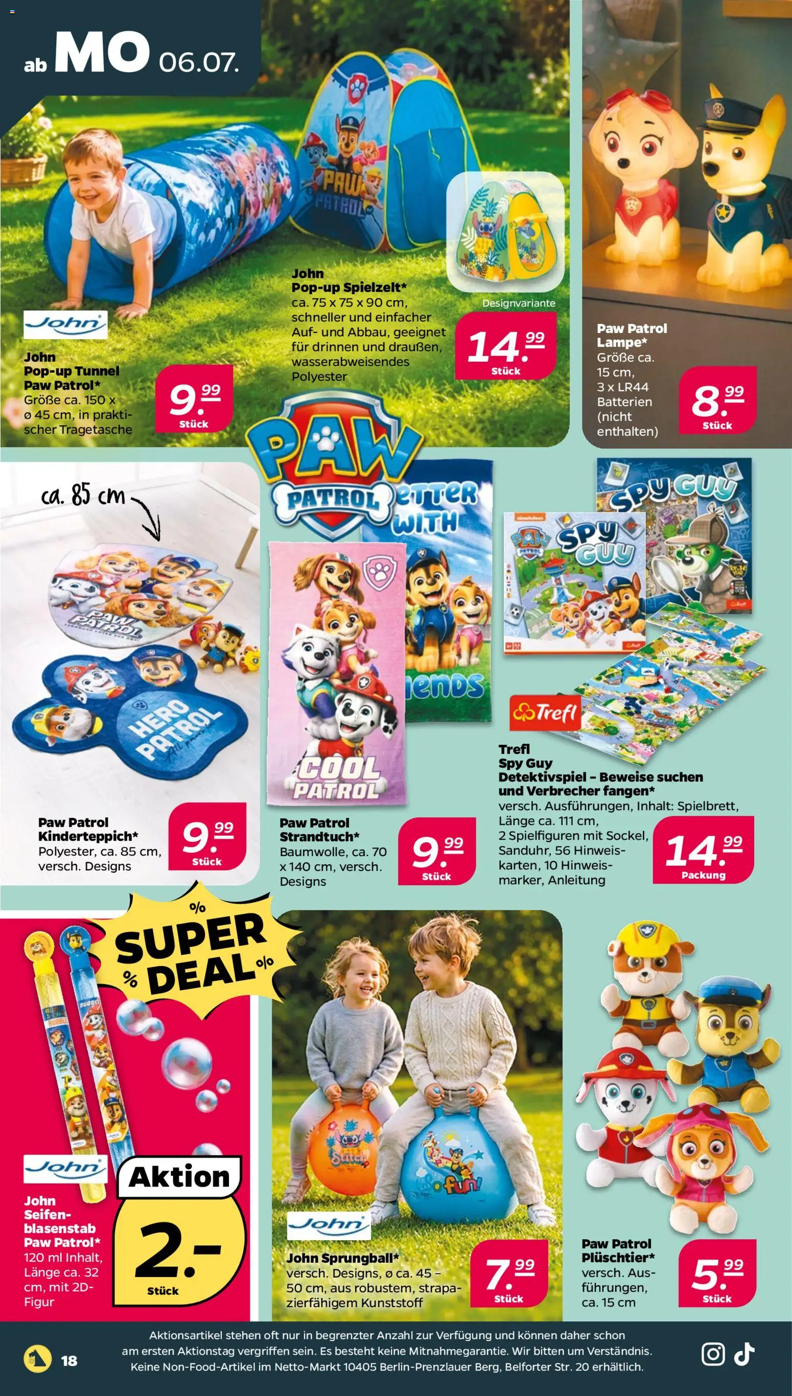 Netto Prospekt – gültig ab 06.07.2026 | Seite: 18 | Produkte: Batterien
