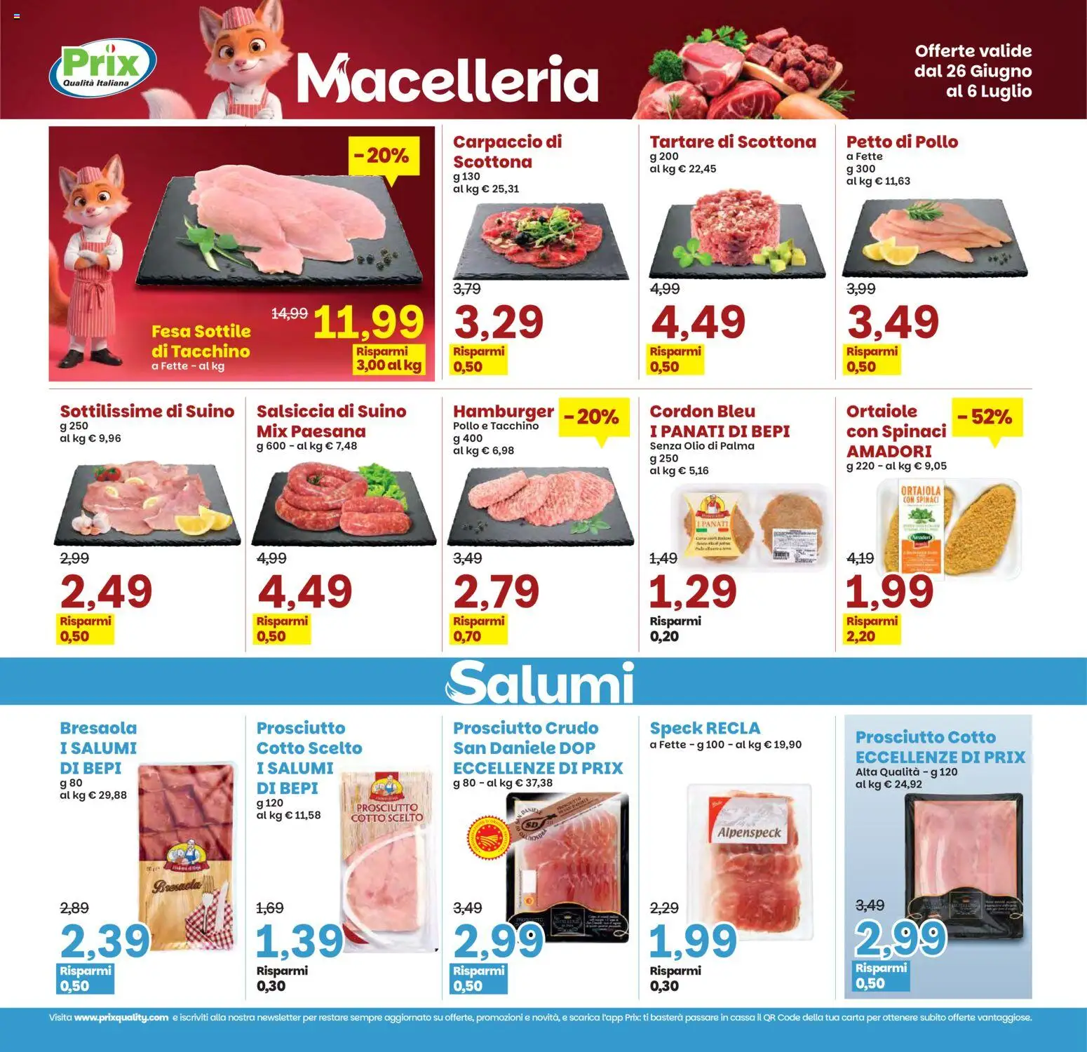 Volantino Prix del 26.06.2026 | Pagina: 8