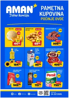 Aman katalog Dobar komšija - pregled Aman kataloga - važi od 24.07.2026