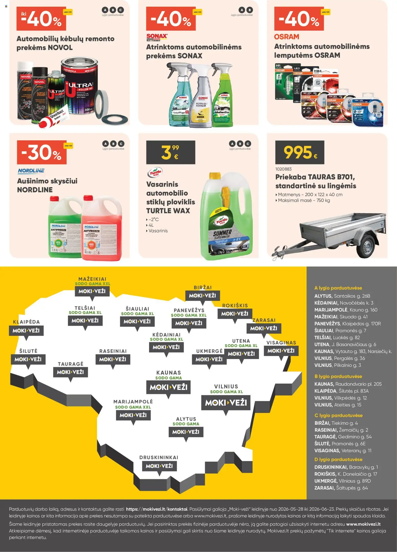 MOKI VEŽI akcijos nuo 28.05.2026 | Puslapis: 23 | Prekių: Ploviklis