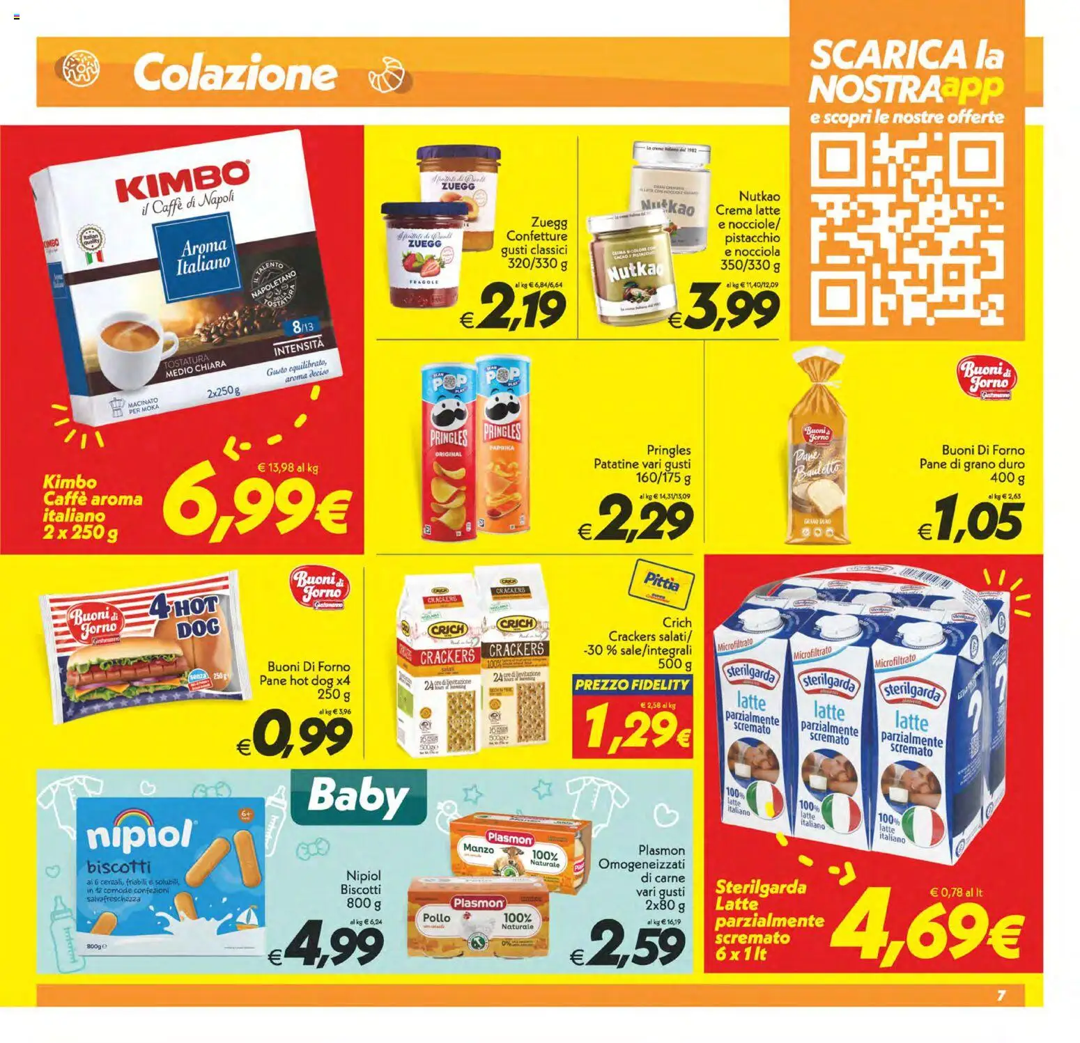 Volantino SuperConveniente del 28.04.2026 | Pagina: 7 | Prodotti: Caffè, Patatine, Crackers, Macinato