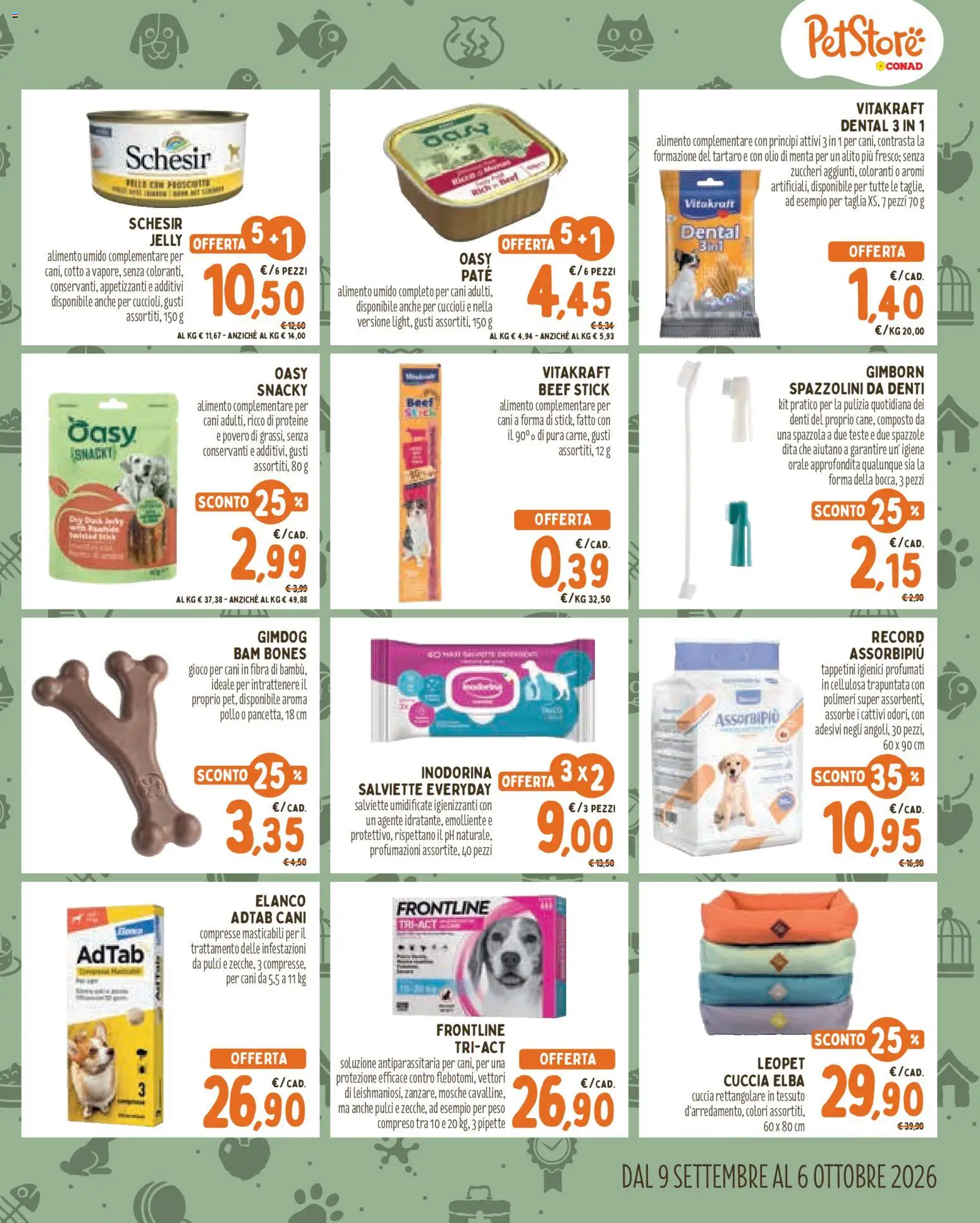 Volantino Conad del 09/09/2026 | Pagina: 3 | Prodotti: Spazzola, Pollo, Gioco, Menta