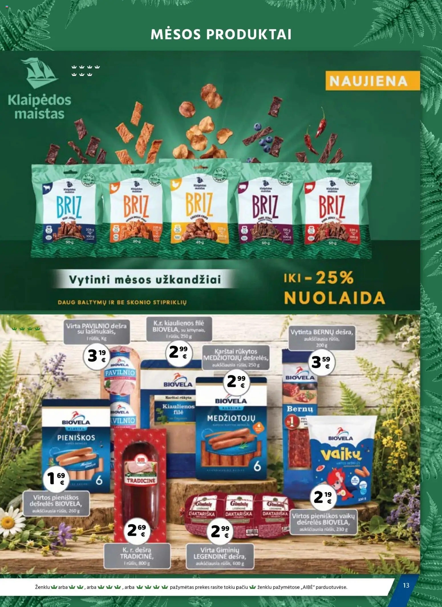AIBE akcijos nuo 18.06.2026 | Puslapis: 13