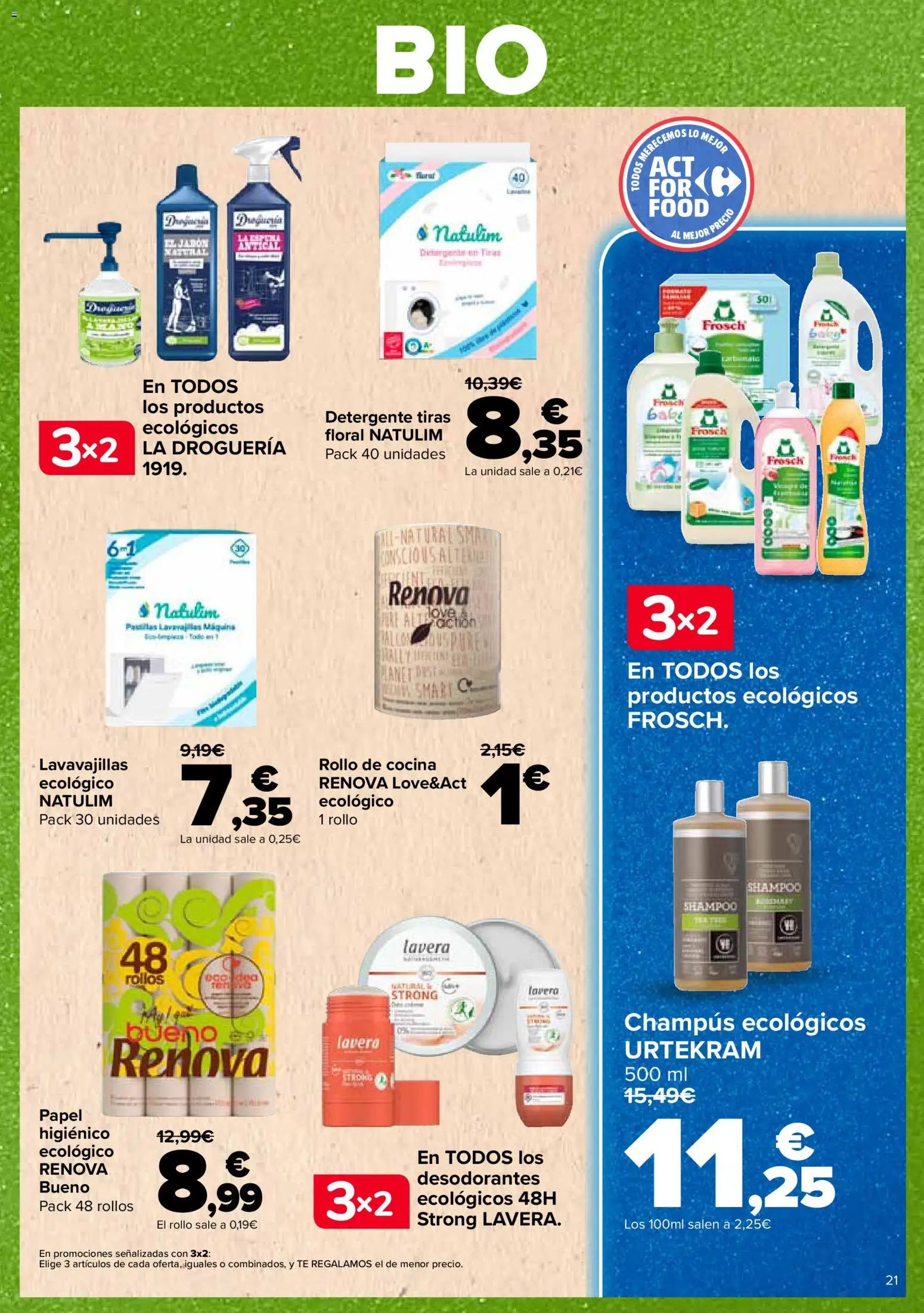 Carrefour Tendencias │ válido desde el 26/06/2026 | Página: 21 | Productos: Jabón, Papel higienico, Té, Cocina