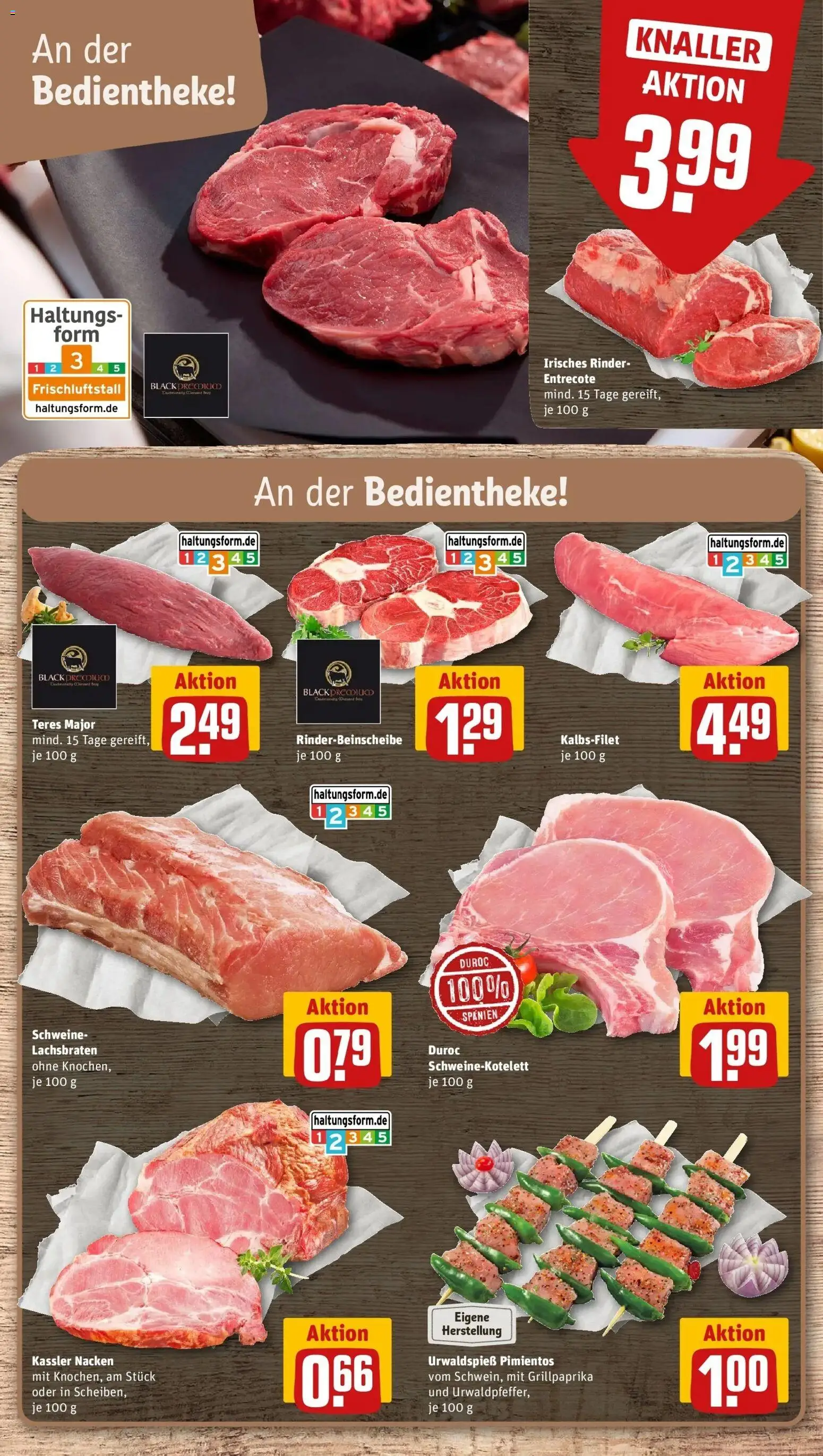 REWE Prospekt ab 21.09.2026 zum Blättern » Angebote | Seite: 14 | Produkte: Entrecote