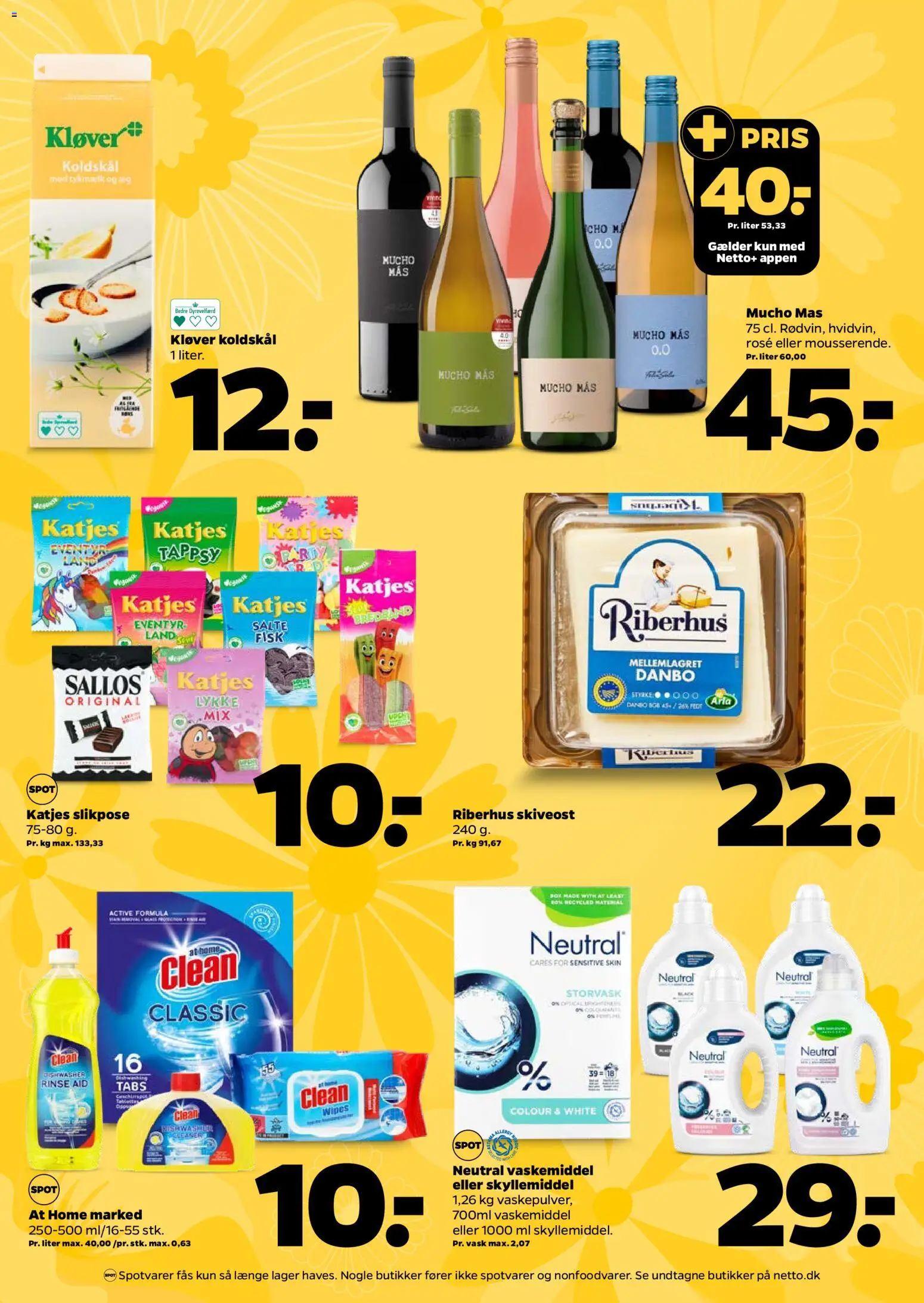 Netto tilbudsavis – gyldig fra 18/07/2026 | Side: 2 | Produkter: Fisk, Skyllemiddel, Koldskål, Skiveost