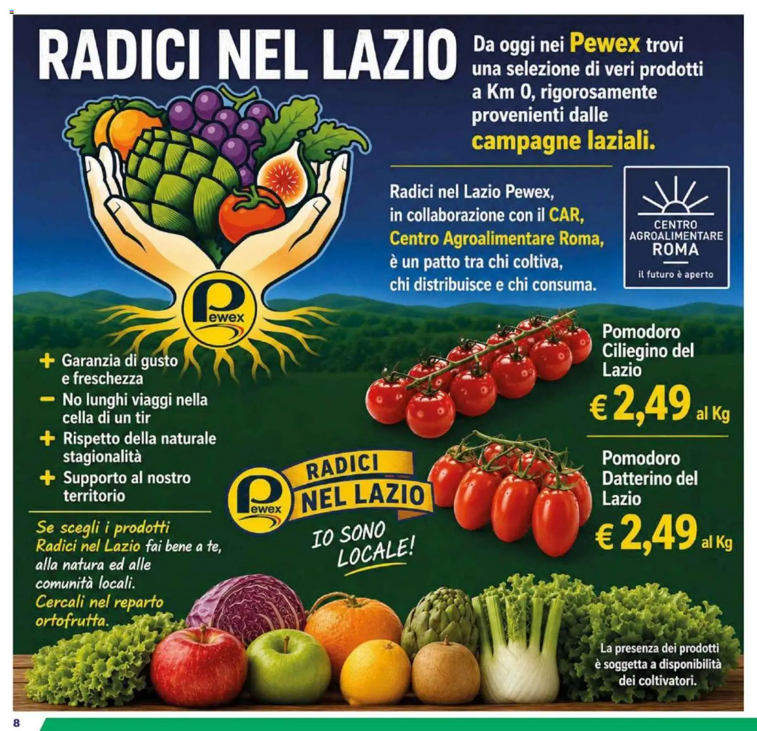 Volantino Pewex del 10/07/2026 | Pagina: 8 | Prodotti: Pomodoro