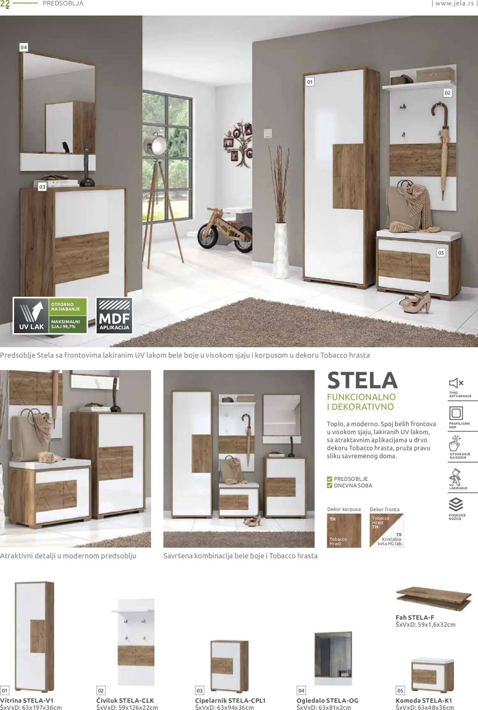 Jela katalog - važi od 09.07.2026 | Strana: 22 | Proizvode: Komoda, Led, Ogledalo, Civiluk