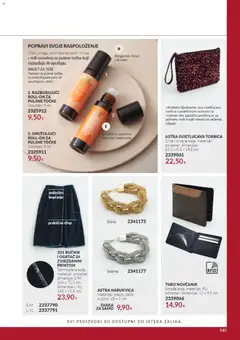 Katalog Avon 10/2026 - Pregled kataloga iz trgovine Avon, vrijedi od 01.10.2026 | Stranica: 145 | Proizvodi: Limun, Novčanik, Narukvica, Đumbir
