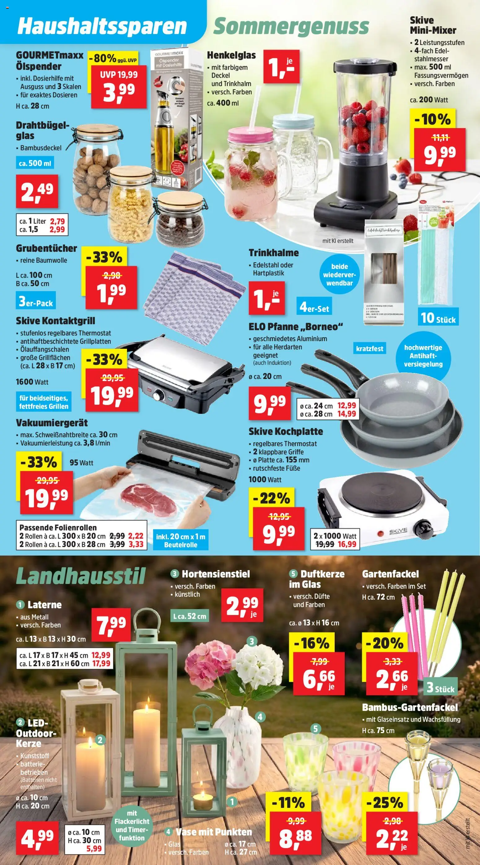 Thomas Philipps Prospekt – gültig ab 20.07.2026 | Seite: 9 | Produkte: Decke, Batterie, Vase, Kochplatte