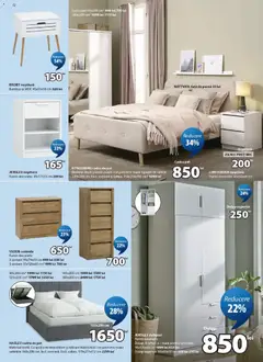 Ofertele JYSK valabile de la 25.08.2026 | Pagină: 12 | Produse: Pat, Noptieră, Față de pernă, Depozitare